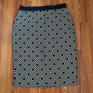 Patterned skirt